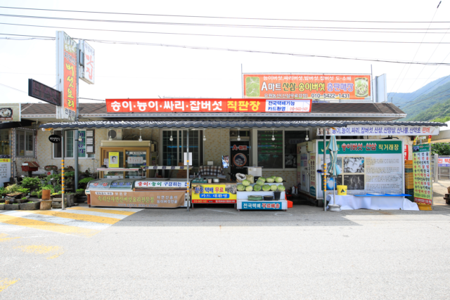 A마트 송이버섯직판장 